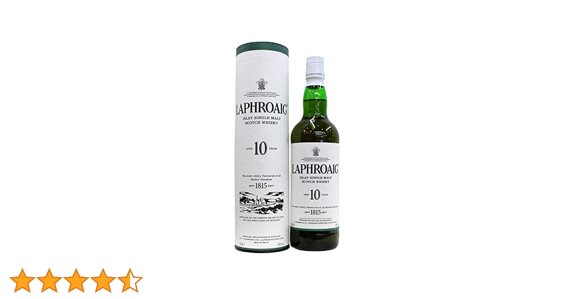 ラフロイグ10年　2本セット　700ml 40度　送料無料 Amazon.co.jp: ラフロイグ 10年 700ml 40度 [並行輸入品] : 食品